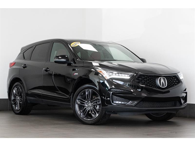 Acura RDX A-Spec + Apple Carplay + Cuir rouge